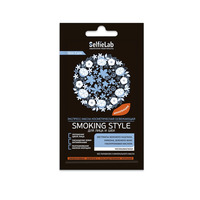 Express refreshing cosmetic mask for face and neck "Smoking style" from SelfieLab