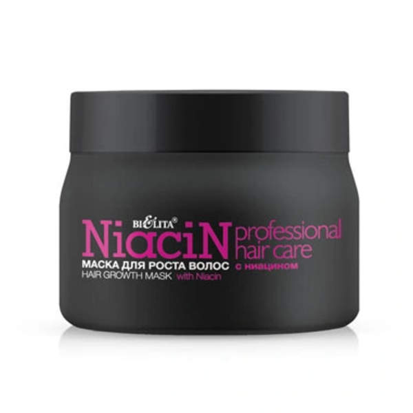 Маска для роста волос с ниацином Professional Hair от Белита