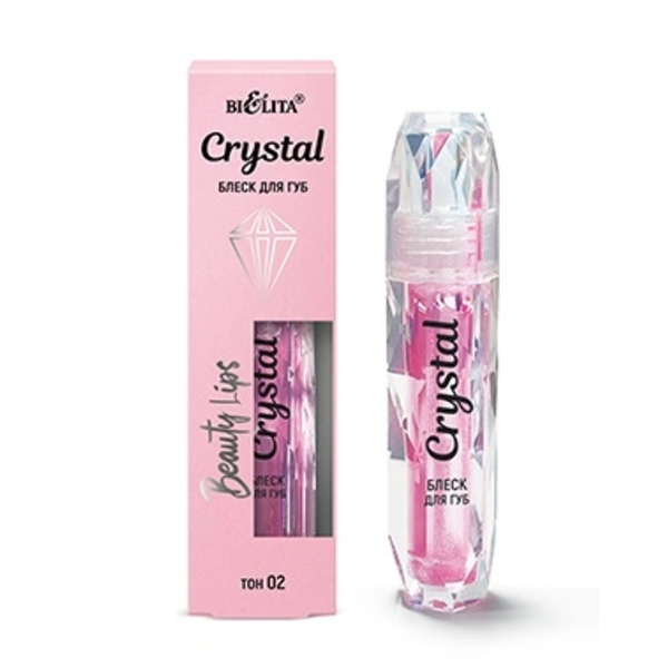Блеск для губ Crystal Beauty Lips, тон 02 от Белита