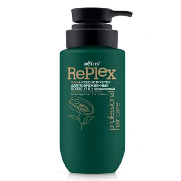 Крем-реконструктор для поврежденных волос 17 в 1 несмываемый Professional Hair от Белита