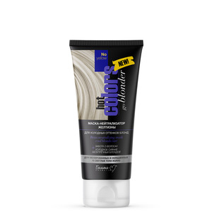 Mask-neutralizer of yellowness for cold shades of blonde from Belita-m