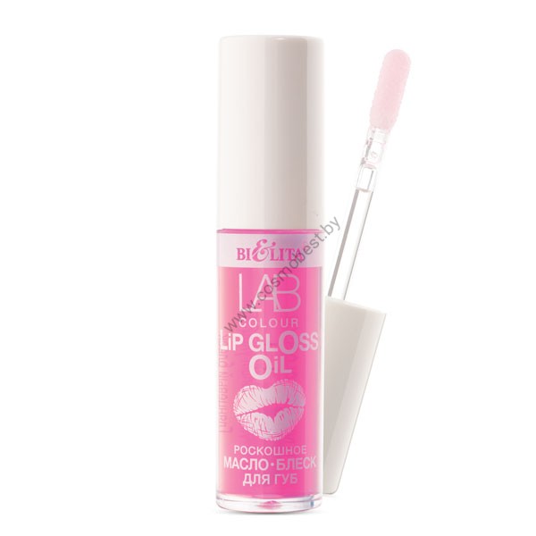 Luxurious oil-gloss for lips 01 Pink Grape LAB color from Belita