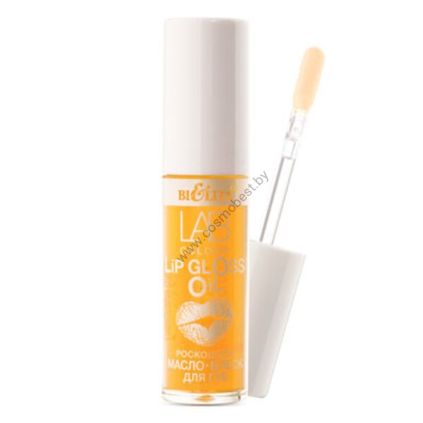 Luxury lip gloss oil 03 Gold Argan LAB color from Belita