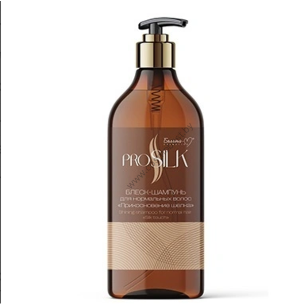 Gloss shampoo for normal hair A touch of silk from Belit