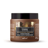 Balm for all hair types Daily care and restoration Chaga. Nutrition and care