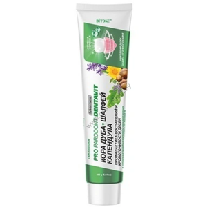Dentavit Toothpaste Oak bark, Sage, Calendula Prevention of inflammation and bleeding gums from Belit