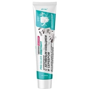 Dentavit Toothpaste without fluoride Antimicrobial with silver 12 hours of protection against caries, plaque and bacteria 160 g