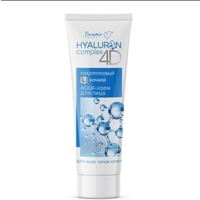 Hyaluronic night AQUA-cream for face HYALURON complex 4D 75 g