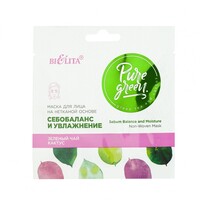 Face mask on a non-woven basis "Sebobalance and Moisturizing" from Belit