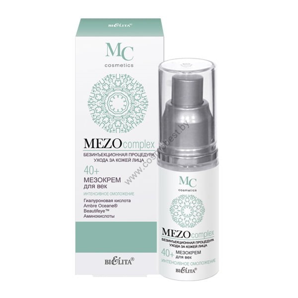 Meso-cream for eyelids Intensive rejuvenation 40+ from Belita