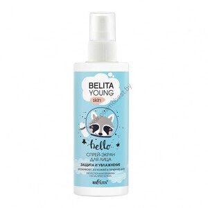 Spray-screen "Protection and moisturizing" for the face from Belita