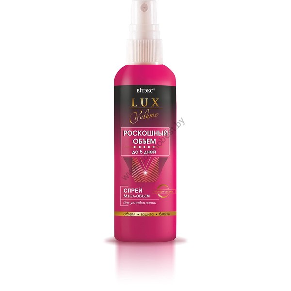 Spray Mega-volume for hair styling from Vitex