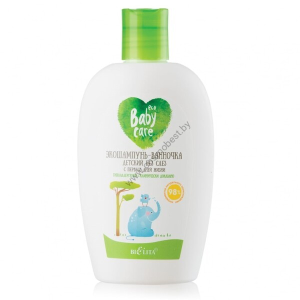 Eco shampoo-bath for children without tears from the first days of life from Belita