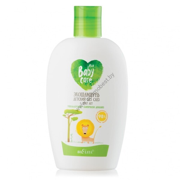Eco-shampoo for children without tears from 3 years old from Belita