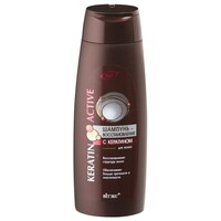 Shampoo-restoration with keratin for hair from Vitex