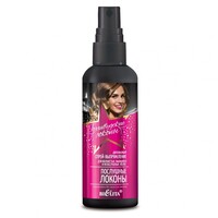 Two-phase straightening spray for wavy, curly and unruly hair "Obedient curls" from Belita