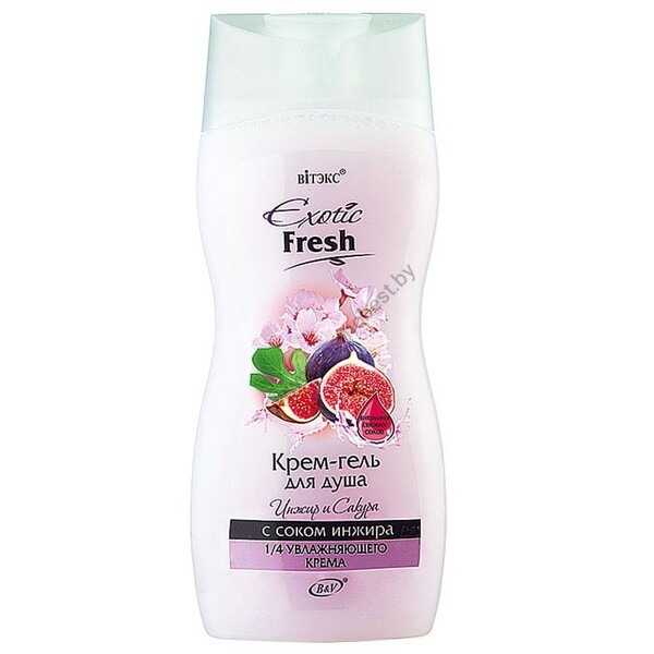 Fig and Sakura shower cream-gel with fig juice from Vitex
