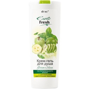 Feijoa and Mint Shower Cream-Gel from Vitex