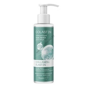 Очищающая гель-пенка для лица Collagen+Elastin Colastin от Белита
