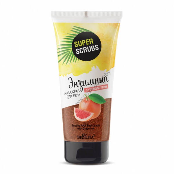 Enzyme ANA-body scrub with grapefruit from Belita