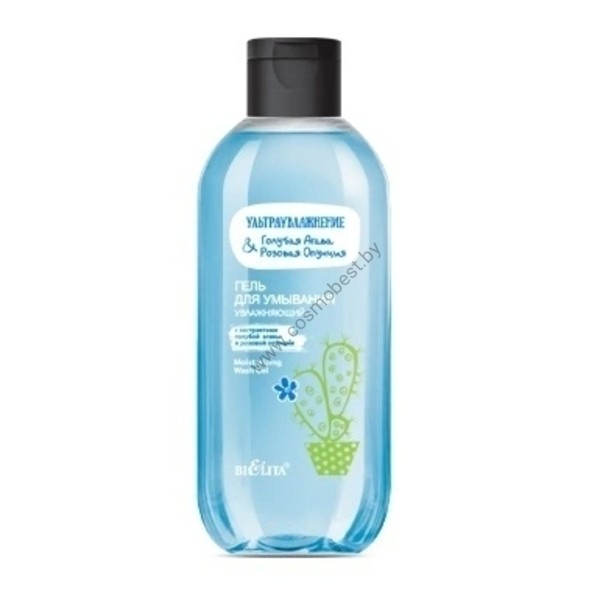 Moisturizing Wash Gel Ultra-Moisturizing. Blue Agave & Pink Prickly Pear by Belita