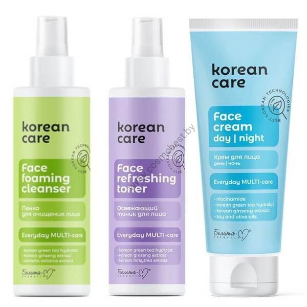 Korean Care 3-Product Facial Complex by Belita-M