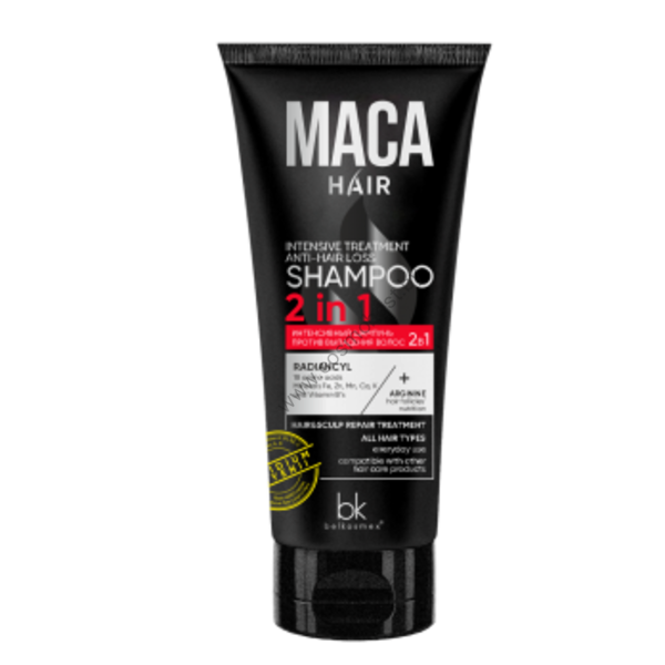 Belkosmex Maca Anti-Hair Loss Intensive Shampoo 2in1