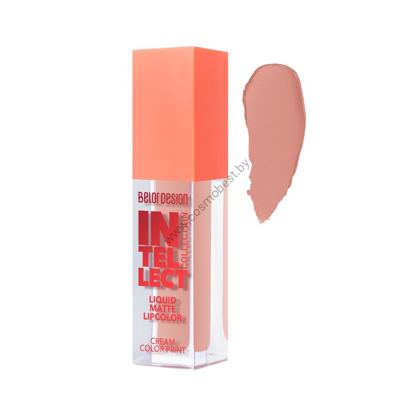 Lip paint Intellect matte tone 1 Wake up Call from Belor Design