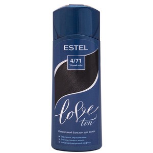 Tinted hair balm ESTEL LOVE tone 4/71 black coffee