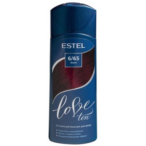Оттеночный бальзам для волос ESTEL LOVE тон 6/65 вишня