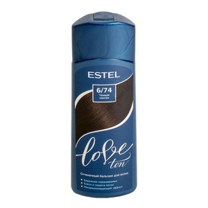 Оттеночный бальзам для волос ESTEL LOVE тон 6/74 темный каштан