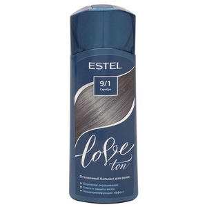 Оттеночный бальзам для волос ESTEL LOVE тон 9/1 серебро