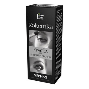 Краска для бровей и ресниц Кокетка от Фитокосметик