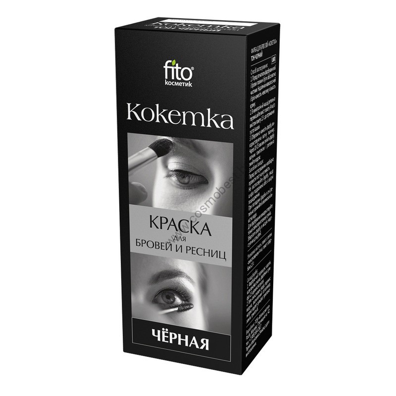 Краска для бровей и ресниц Кокетка от Фитокосметик