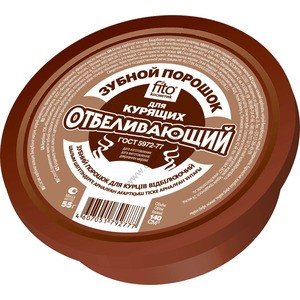 Зубной порошок oтбеливающий для курящих от Фитокосметик
