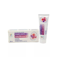 Gel-balm Badyaga Forte and Horse chestnut for swelling and bruises