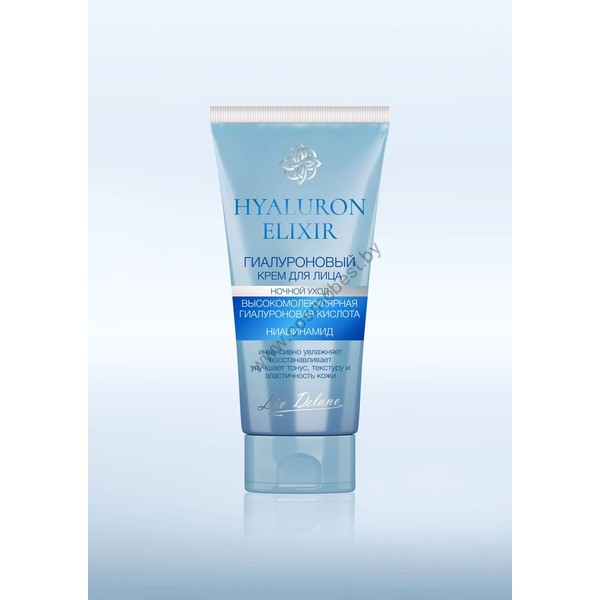 Hyaluron face cream night care Hyaluron Elixir by Liv Delano
