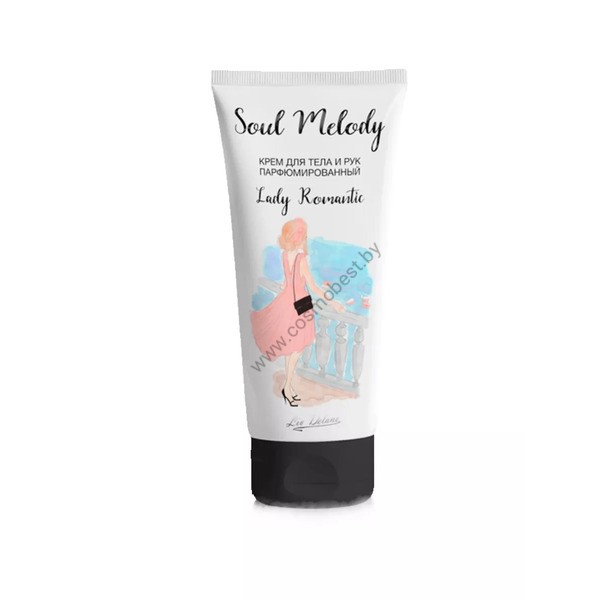 Perfumed body and hand cream Lady Romantic by Liv Delano