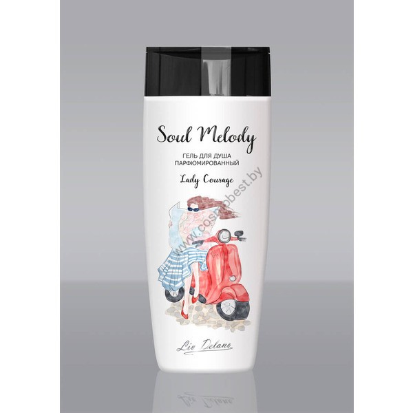 Shower Gel Perfumed Lady Courage by Liv Delano