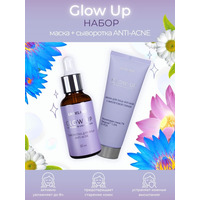 Glow Up Face Complex Anti-Acne Mask + Serum by Liv Delano