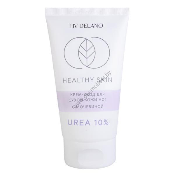Cream-care for dry skin of the legs with urea 10% from Liv Delano
