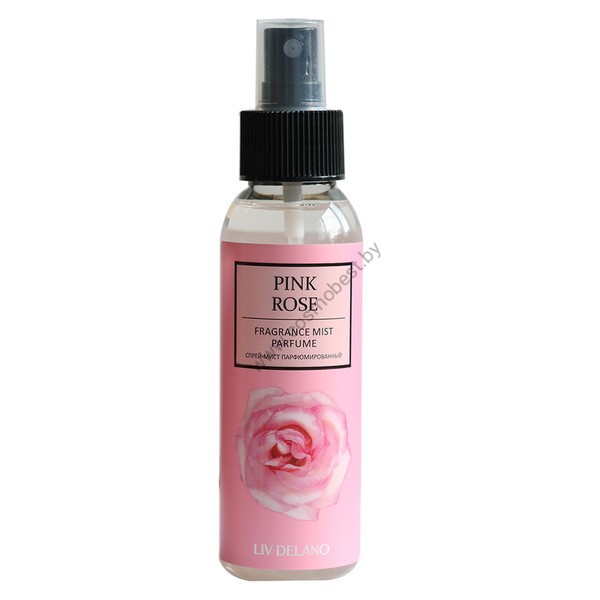 Spray Mist Perfumed Pink Rose by Liv Delano