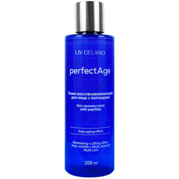 Perfect Age Restorative Facial Toner with Peptides by Liv Delano