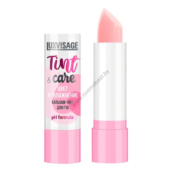 Lip balm Tint&Care Ph Formula 01 Rose from Luxvisage