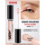 Liquid eyeshadow satin 202 tone Pastel Peach SATIN Nude super stay from Luxvisage