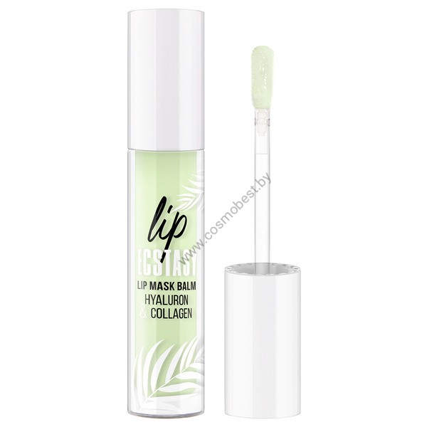 Маска-бальзам для губ Lip Ecstasy Hyaluron&Collagen 603 Mint от Luxvisage