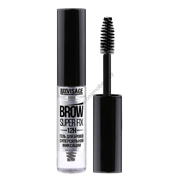 Eyebrow gel with ultra strong hold Brow Super Fix 12h from Luxvisage