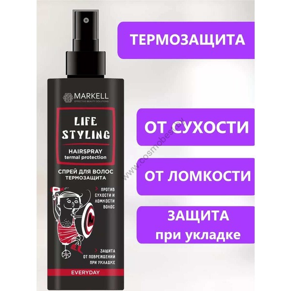 Спрей для волос Термозащита Professional от Markell