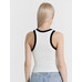 Cotton Ribbed Sleeveless Summer Top by Mark Formelle