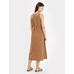 Beige sundress made of natural linen and cotton 152445 from Mark Formelle